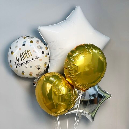 Набор из 5 фольгированных шаров 36" и 18"