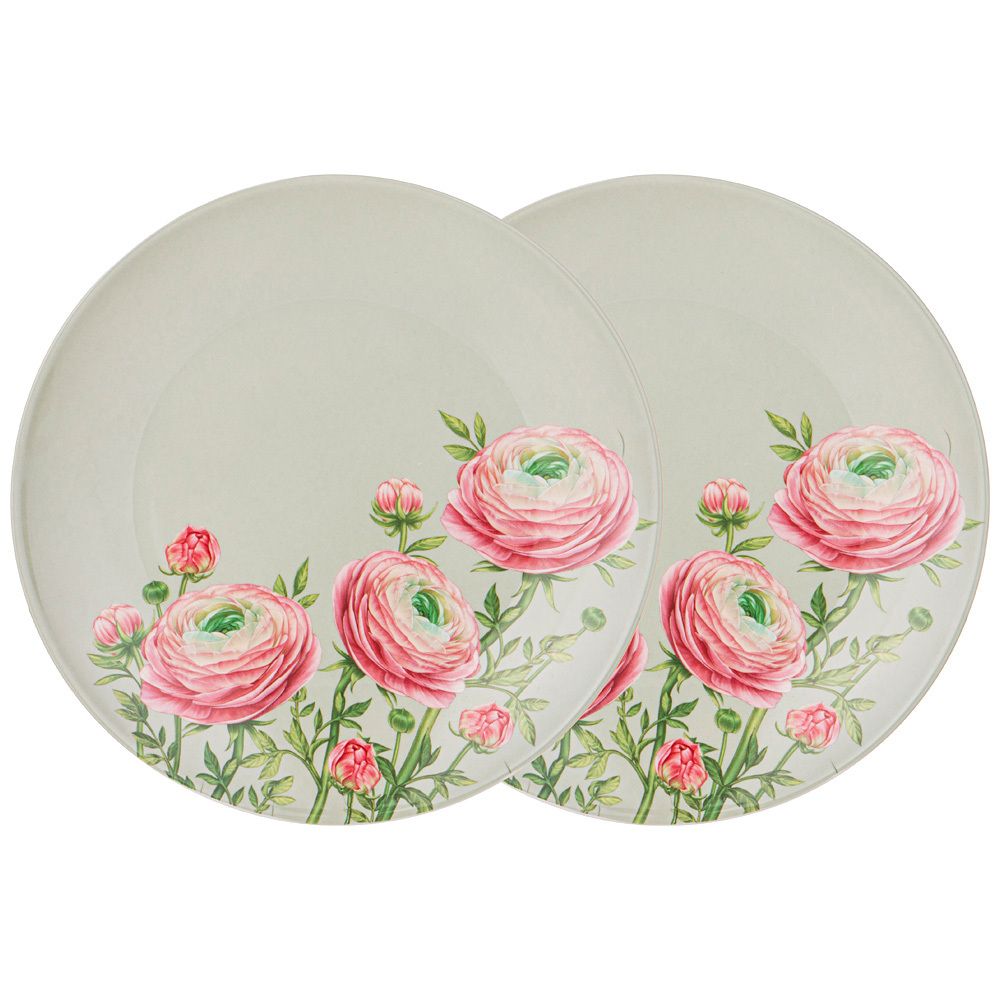 НАБОР ТАРЕЛОК ЗАКУСОЧНЫХ LEFARD "SENTIMENT" 2 ШТ. 20,5 СМ (КОР=24НАБ.)