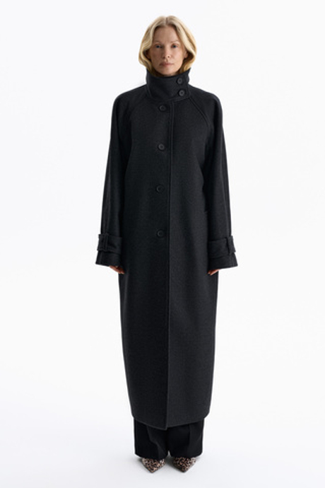 Пальто «Туман» из шерсти и кашемира