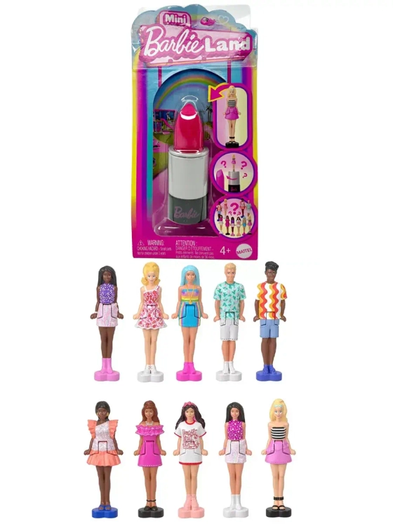 Набор Барби мини BarbieLand в помаде HYF19