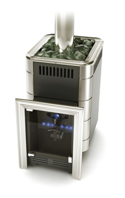 Банная печь Уренгой-2 Carbon БСЭ антрацит НВ