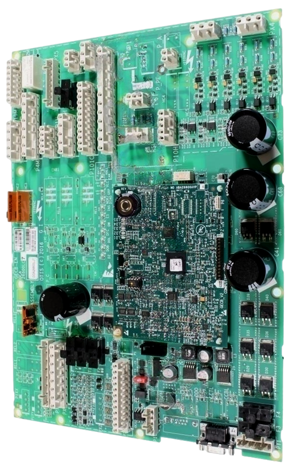 Сборка плат GECB-EN тип LC7 (с платой Сomputing Сore) без опций ADO/RLEV/EPO и кнопок OTIS.