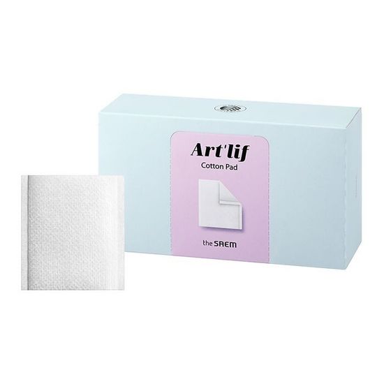 The Saem Пэды очищающие хлопковые - Art'lif Cotton Pad 80 шт