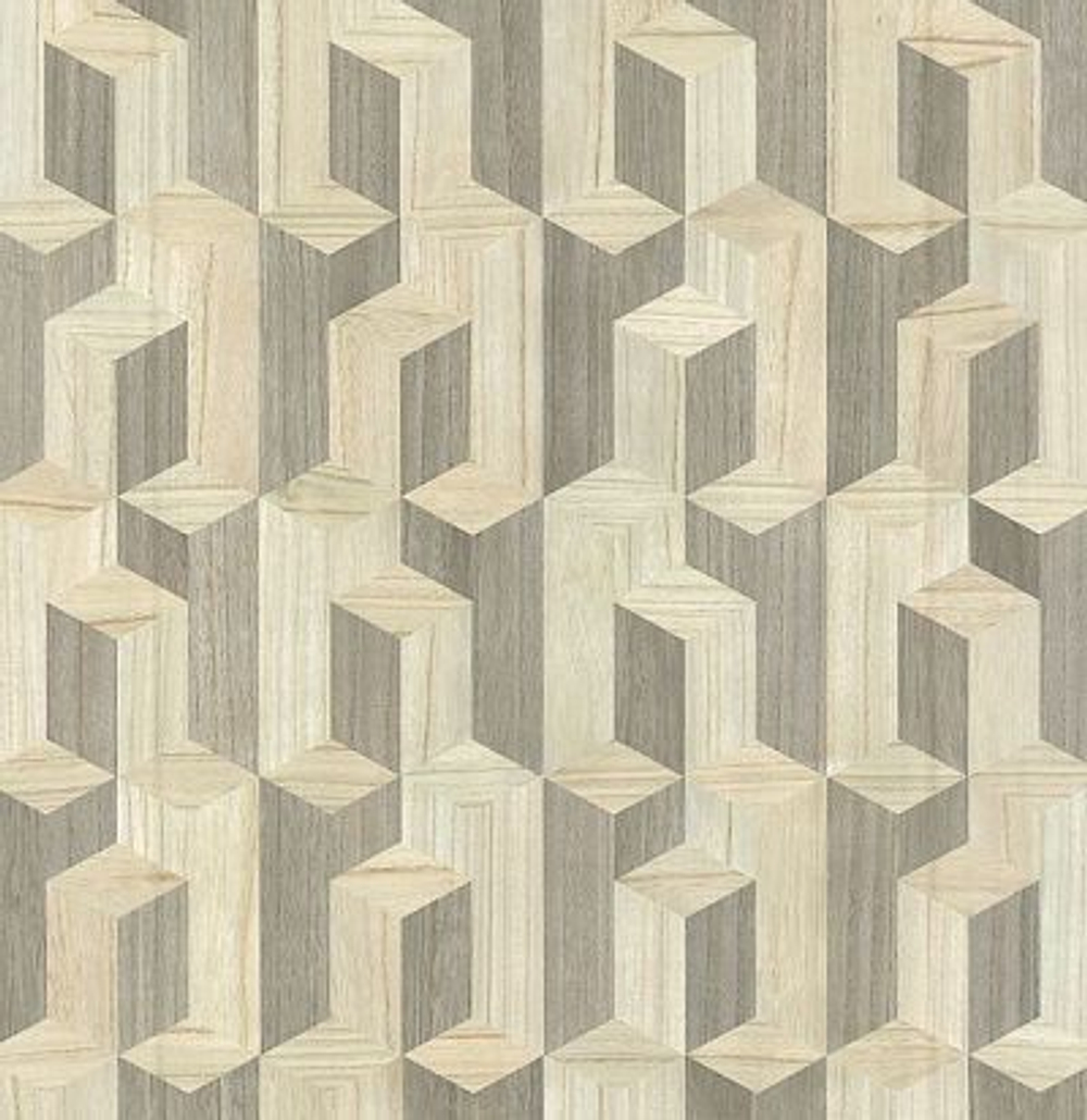 Обои из шпона с геометрией 38243