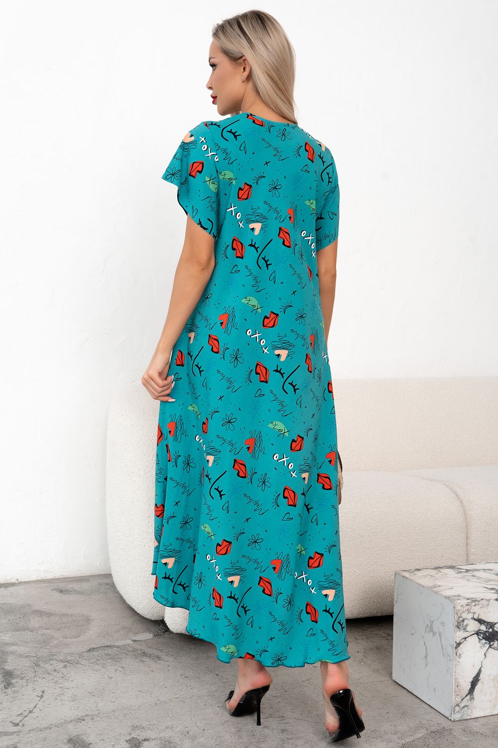 Платье Магия лета (бирюза) Р11-867/33 Nikol