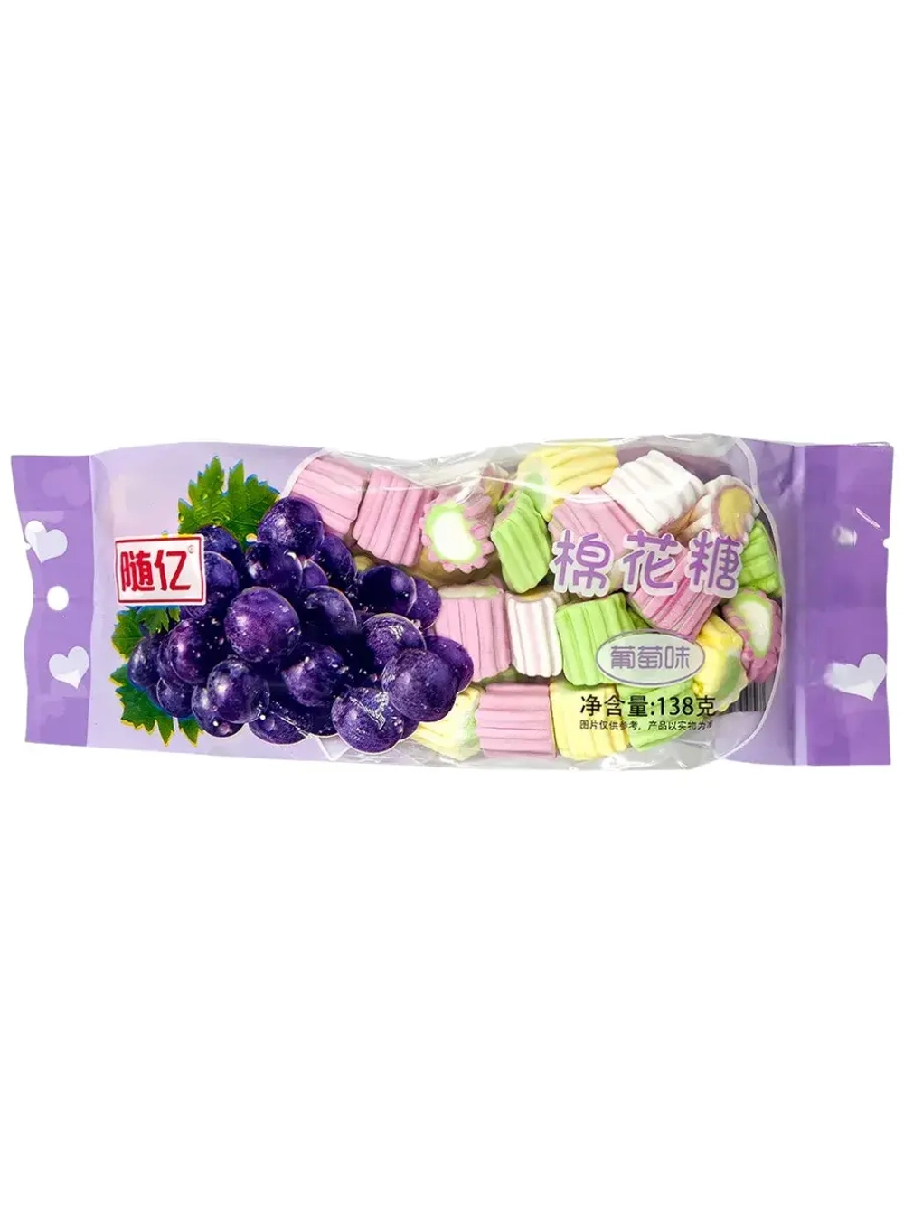 Азиатский Маршмеллоу со вкусом Винограда 138 г * 3 шт