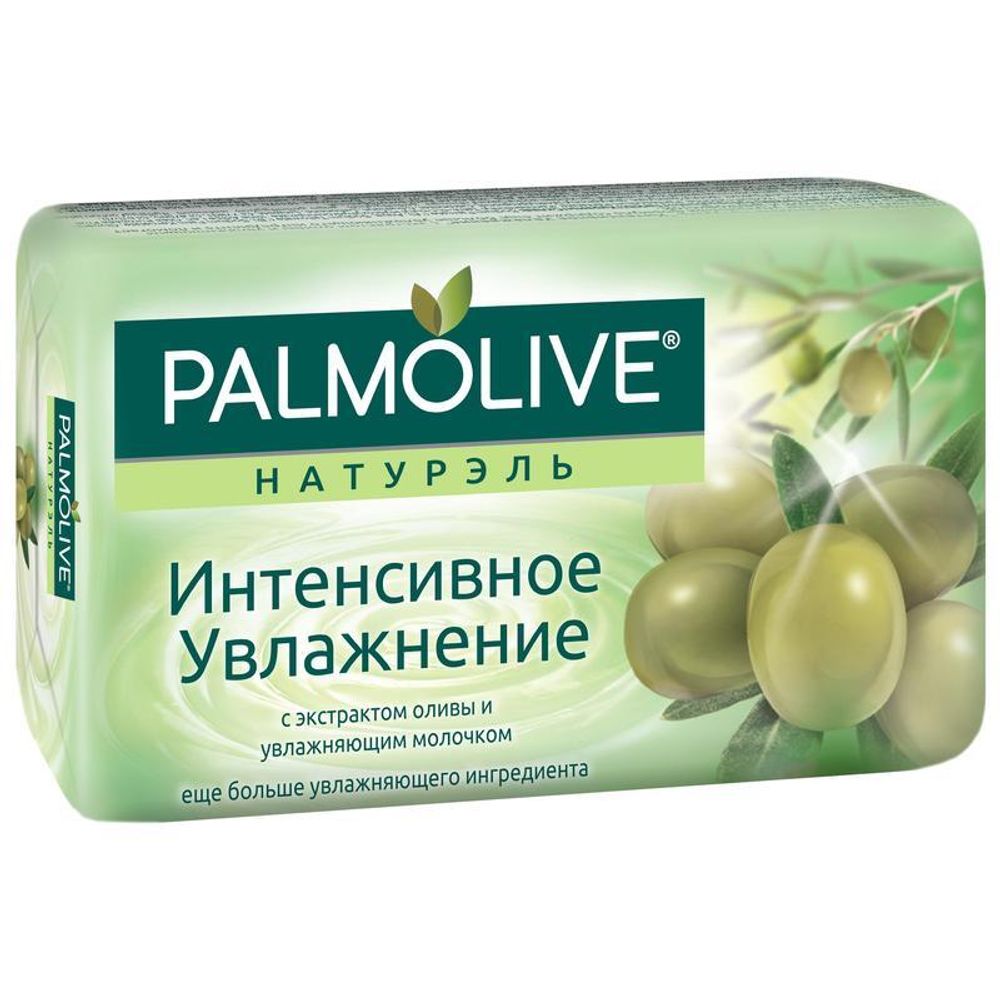 Palmolive Натурэль Мыло туалетное Интенсивное увлажнение, экстракт молока и оливы, 90 гр (6) (72)