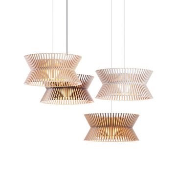 Светильник в эко-стиле из деревянных ламелей KONTRO1