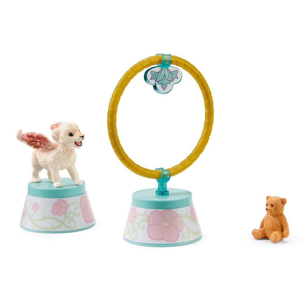 Schleich Świat Elfów Bayala - Тренировка Крылатых Львяток 42524
