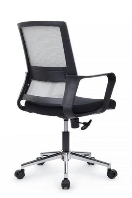 Кресло Riva Минт RCH M1029MBE Серый/Черный