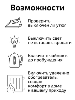 Умная розетка ZigBee 16А с Алисой