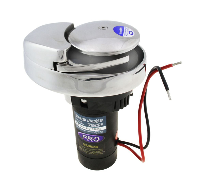 Лебедка якорная South Pacific VS600 вертикальная, 800Вт, 12 В,