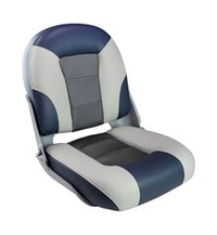 Кресло SKIPPER PREMIUM с высокой спинкой, синий/серый/темно-серый