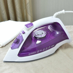 Утюг ENERGY EN-348 керамическая подошва 2600ВТ, бело-фиолетовый