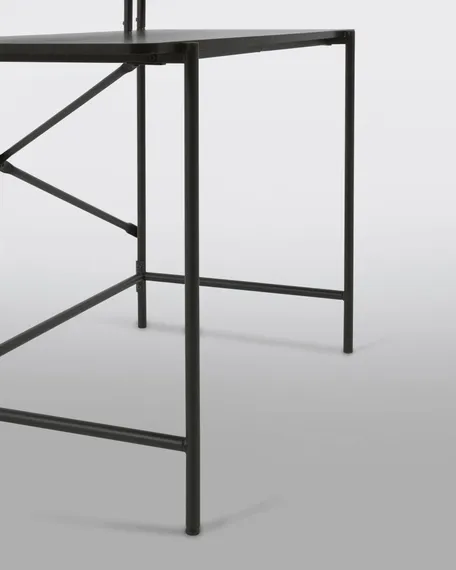 Письменный стол Galatia черный меламин | La Forma | Испания | Купить в Hallberg.ru