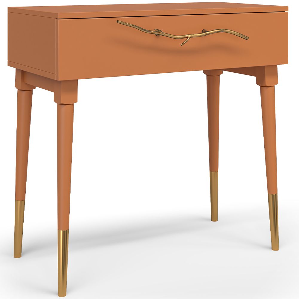 Консоль Арт Колор matte Стайл Голд Томленый оранжевый матовый