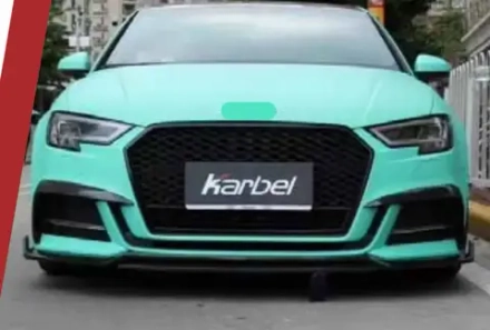 Карбоновые канарды для AUDI A3 S3 8V HATCHBACK 2017 - 2019 Ауди