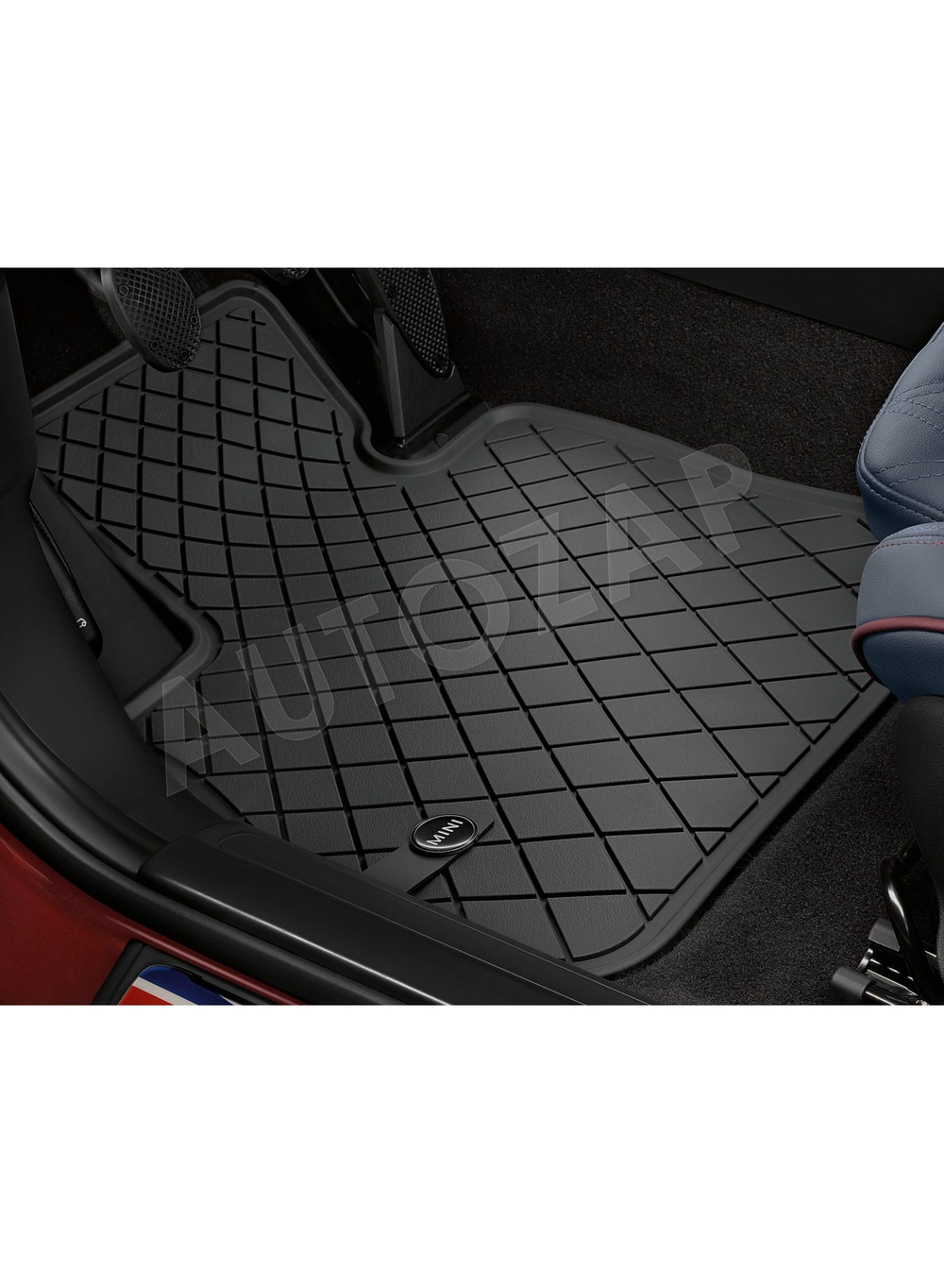 Коврики всепогодные MINI F57/55/56/65/66/67 передние (2 шт) ESSENTIAL-BLACK (=51475B50A81)