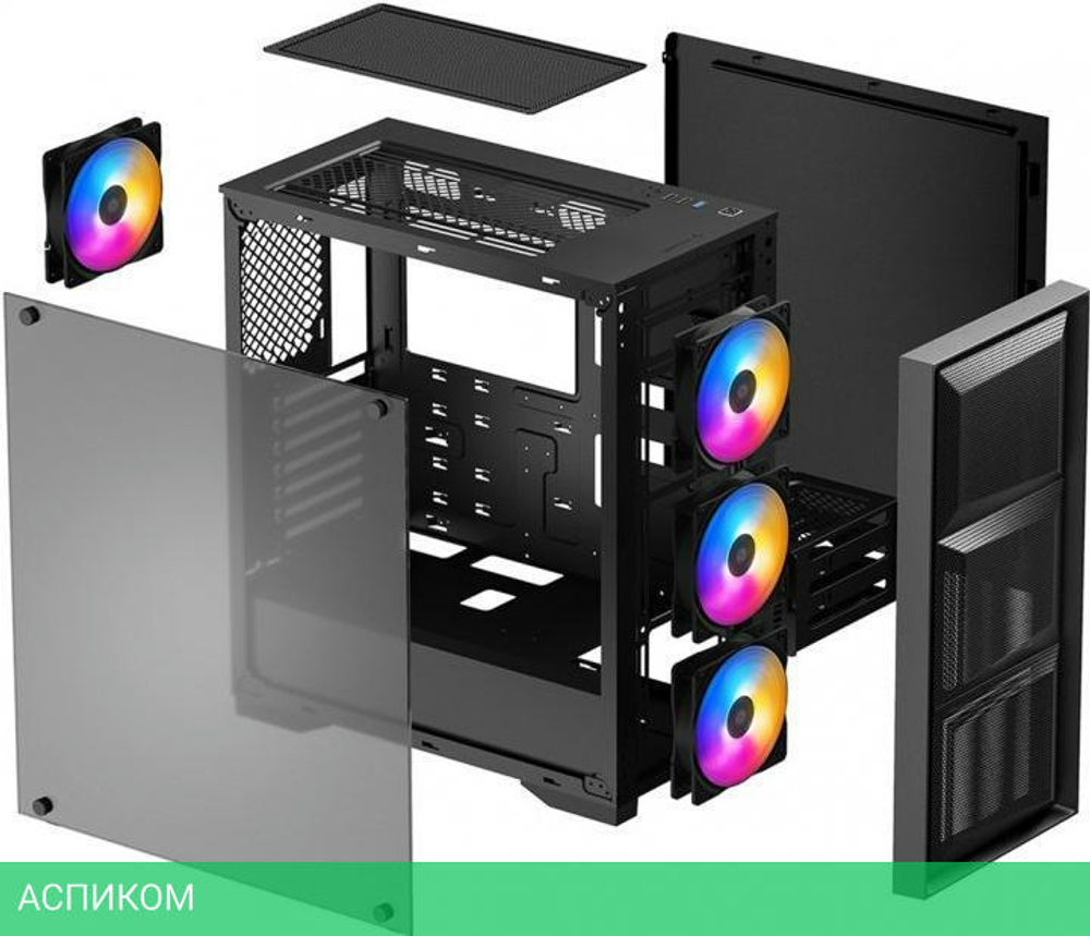 Корпус DeepCool Matrexx 50 Mesh 4FS (DP-ATX-Matrexx50-MESH-4FS)