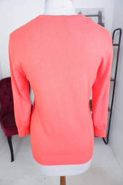 Кардиган с красивым акцентом, визуально на 48 размер