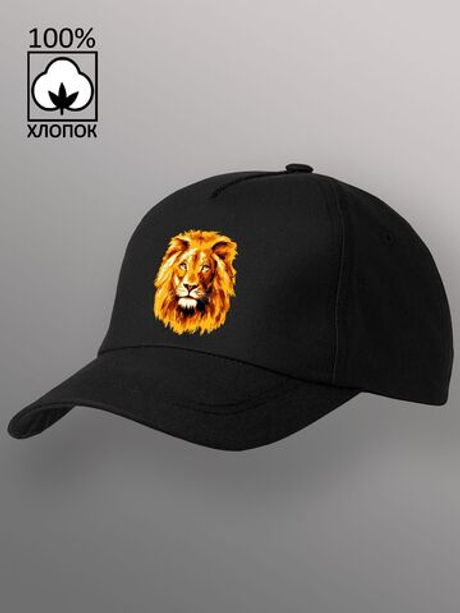 Бейсболка Лев в цвете