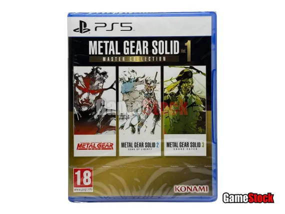 PS5 Metal Gear Solid Master Collection Vol. 1 (Новый, Английская версия, PPSA-16844)