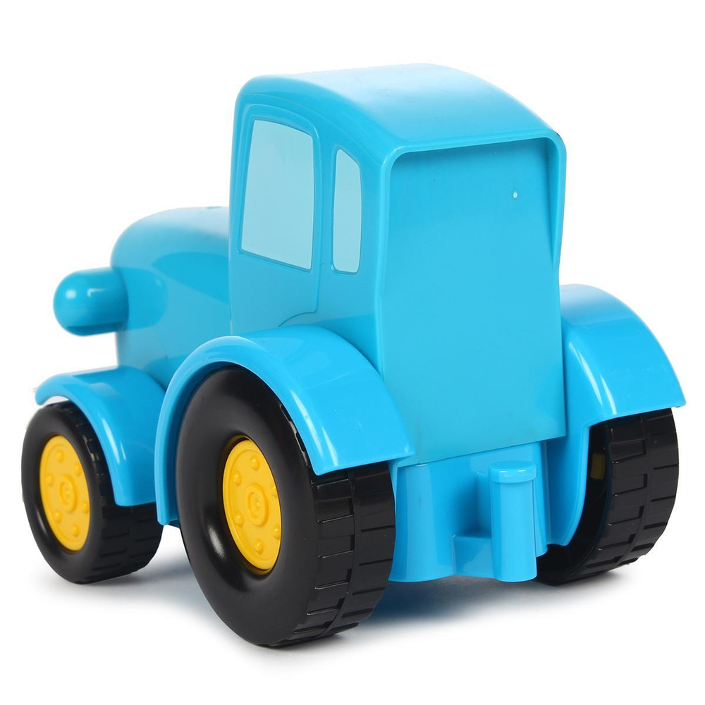 Конструктор пластмассовый "Синий трактор" большие кубики 14 дет. 10008-GK(Город мастеров)