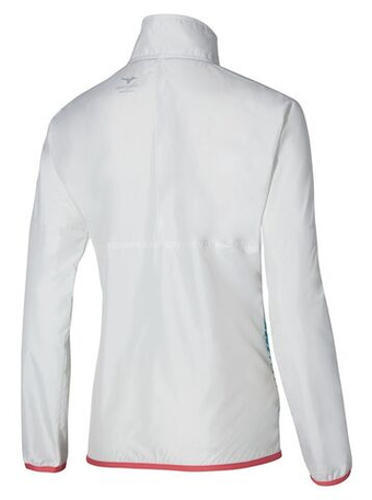 Женская Кофта теннисная Mizuno Printed Jacket - белый