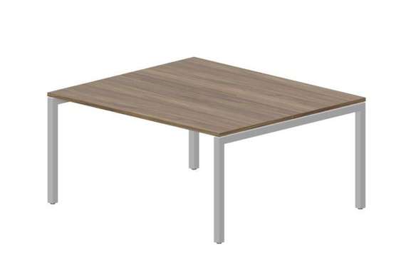 Составной стол Polo на 2 рабочих места 1580х1366х750мм (меламиновые аутлеты)