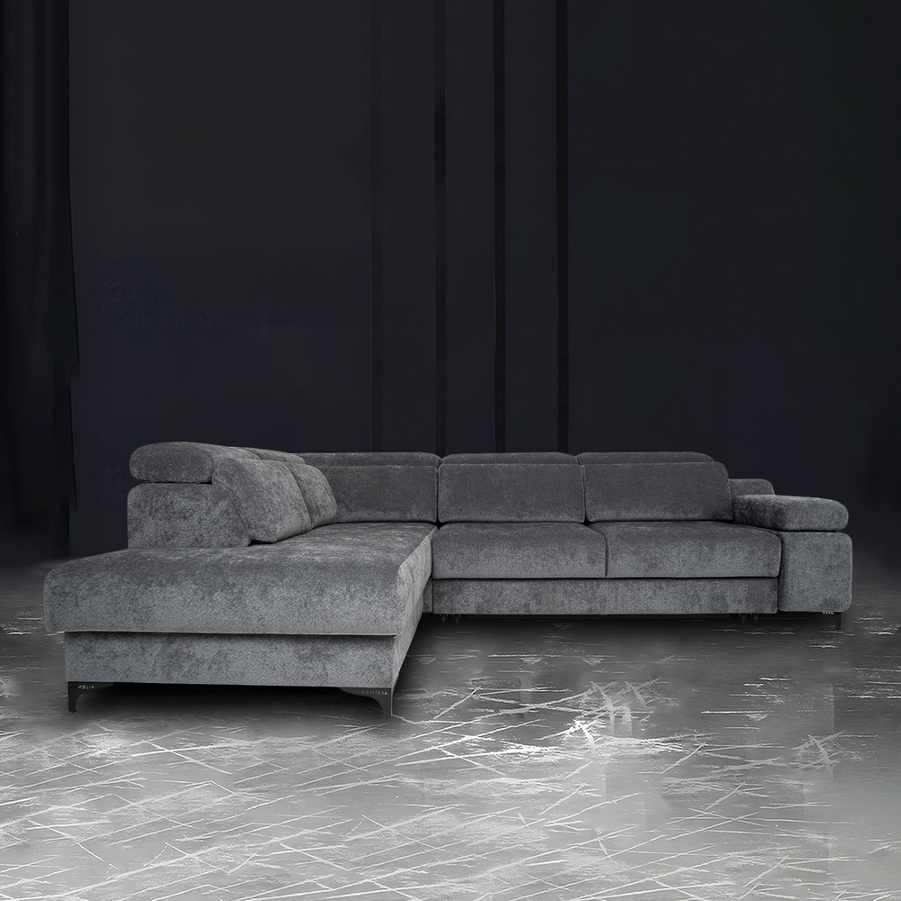 Угловой диван "Дуглас" с оттоманкой