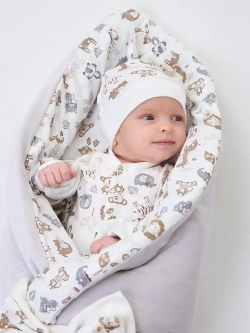 Конверт одеяло на выписку осень без костюма