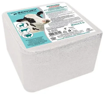 Фелуцен лизунец солевой универсальный, 5 кг