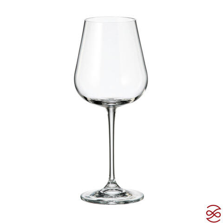 Набор бокалов для вина Crystalite Bohemia Ardea/Amundsen 450мл (6 шт)