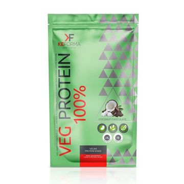 Веганский протеиновый коктейль VEG PROTEIN 100% (шоколад-кокос) Keforma
