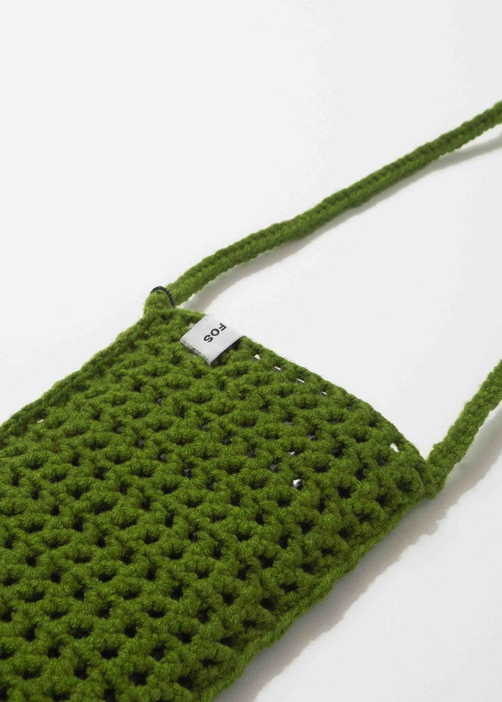 Купить Вязаная сумочка FOS Зеленая Вязаная сумочка FOS Зеленая
