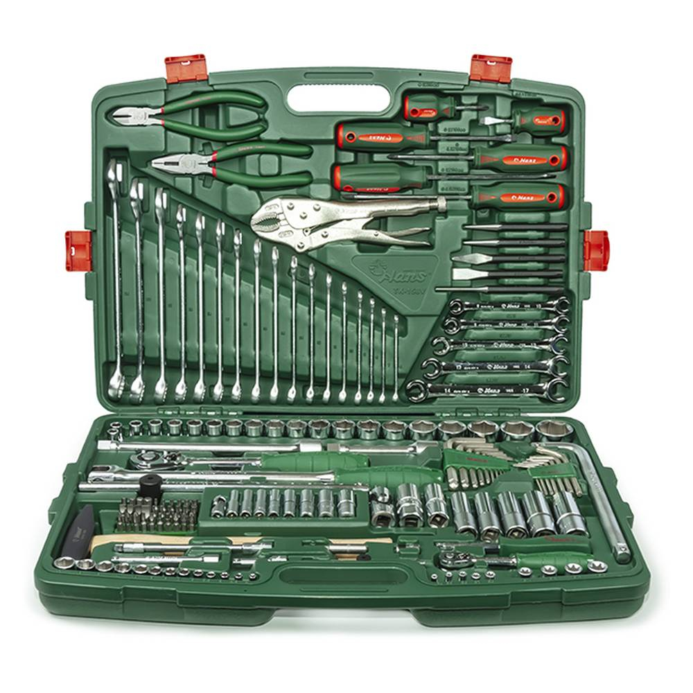 Набор инструмента (158 предметов) Hans ТK-158V