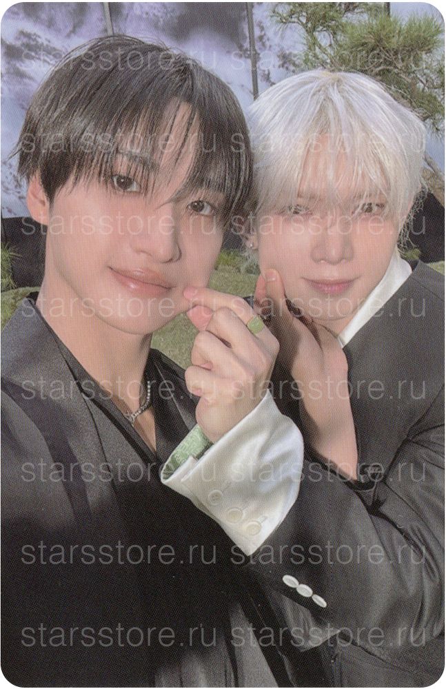 Фотокарта Seonghwa &amp; Yeosang ATEEZ - GOLDEN HOUR : Part.4 (TOKTOQ)