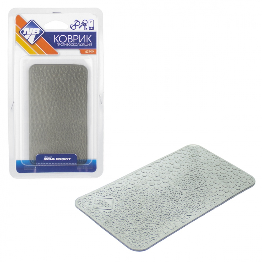 Коврик липучий на парприз  80*140мм противоскользящий Nova Bright 47599