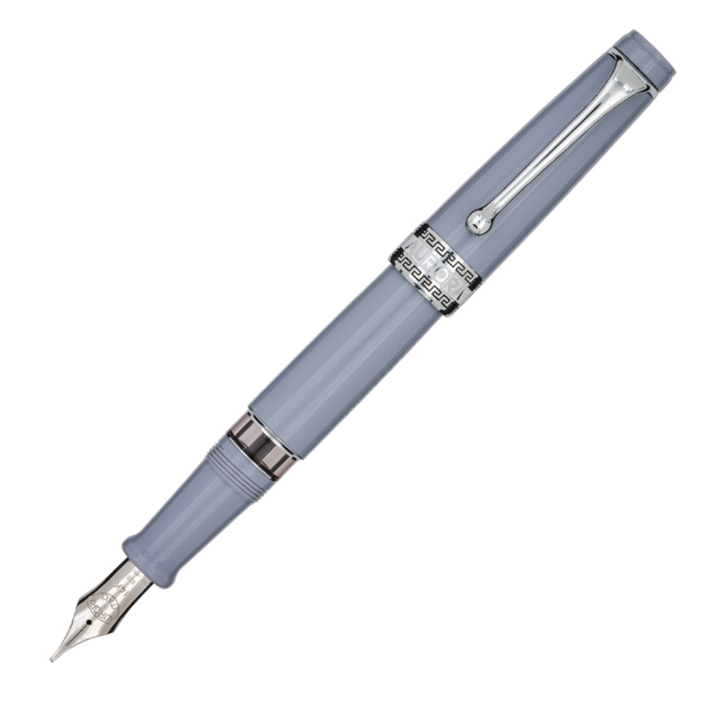 Перьевая ручка Aurora Optima Flex Grey Resin, перо — FF, в подарочной коробке