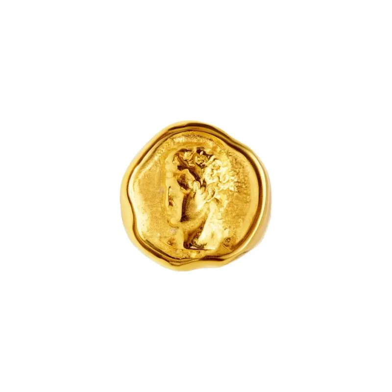 Кольцо Печать Гермеса – Золото