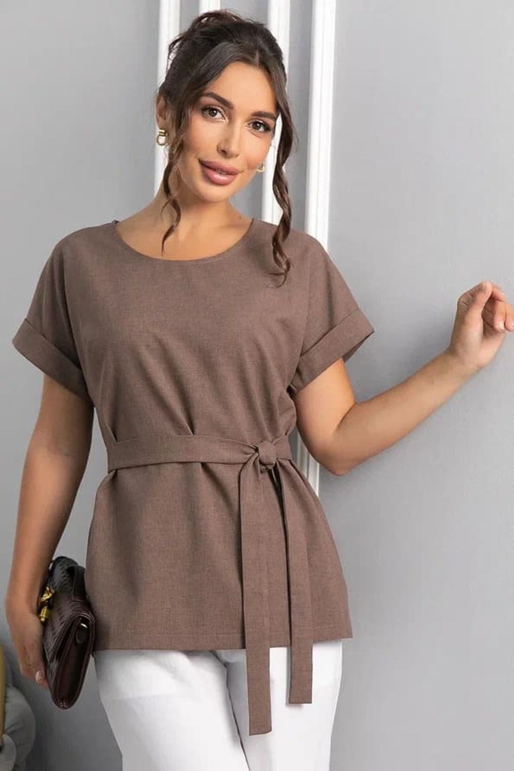 Блуза Фортуна (капучино) Б13909-19М LT Collection