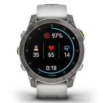 GARMIN EPIX Gen 2 Sapphire смарт-часы White Titanium, 010-02582-21
