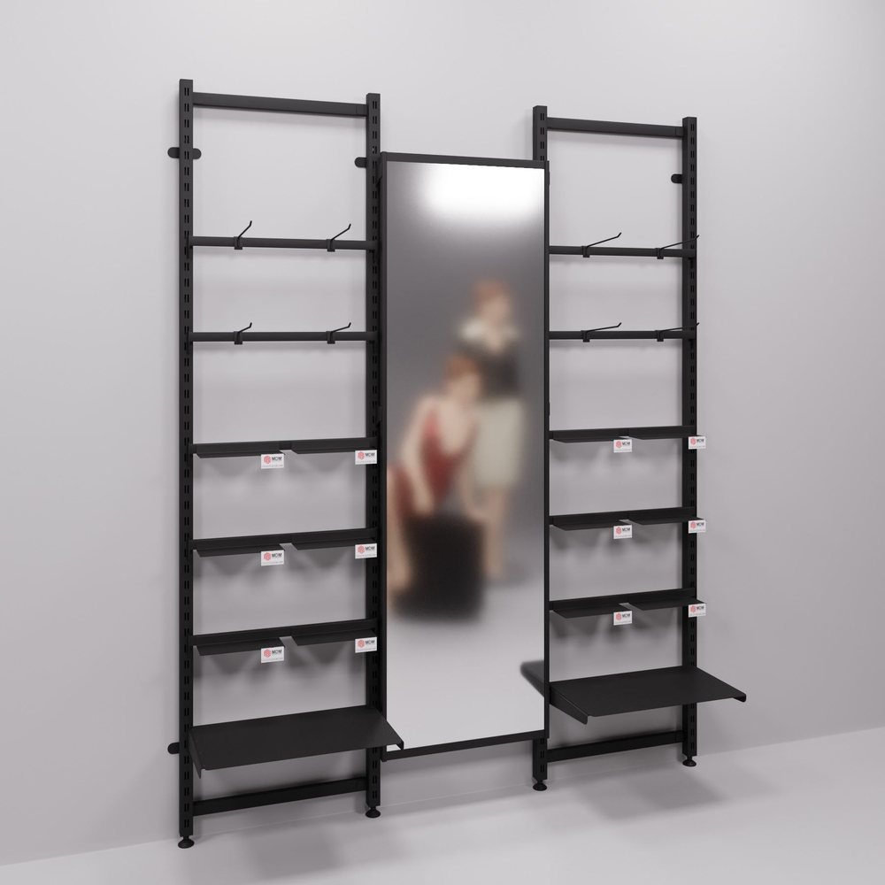 Комплект пристенный с зеркалом 1945х421х2413мм