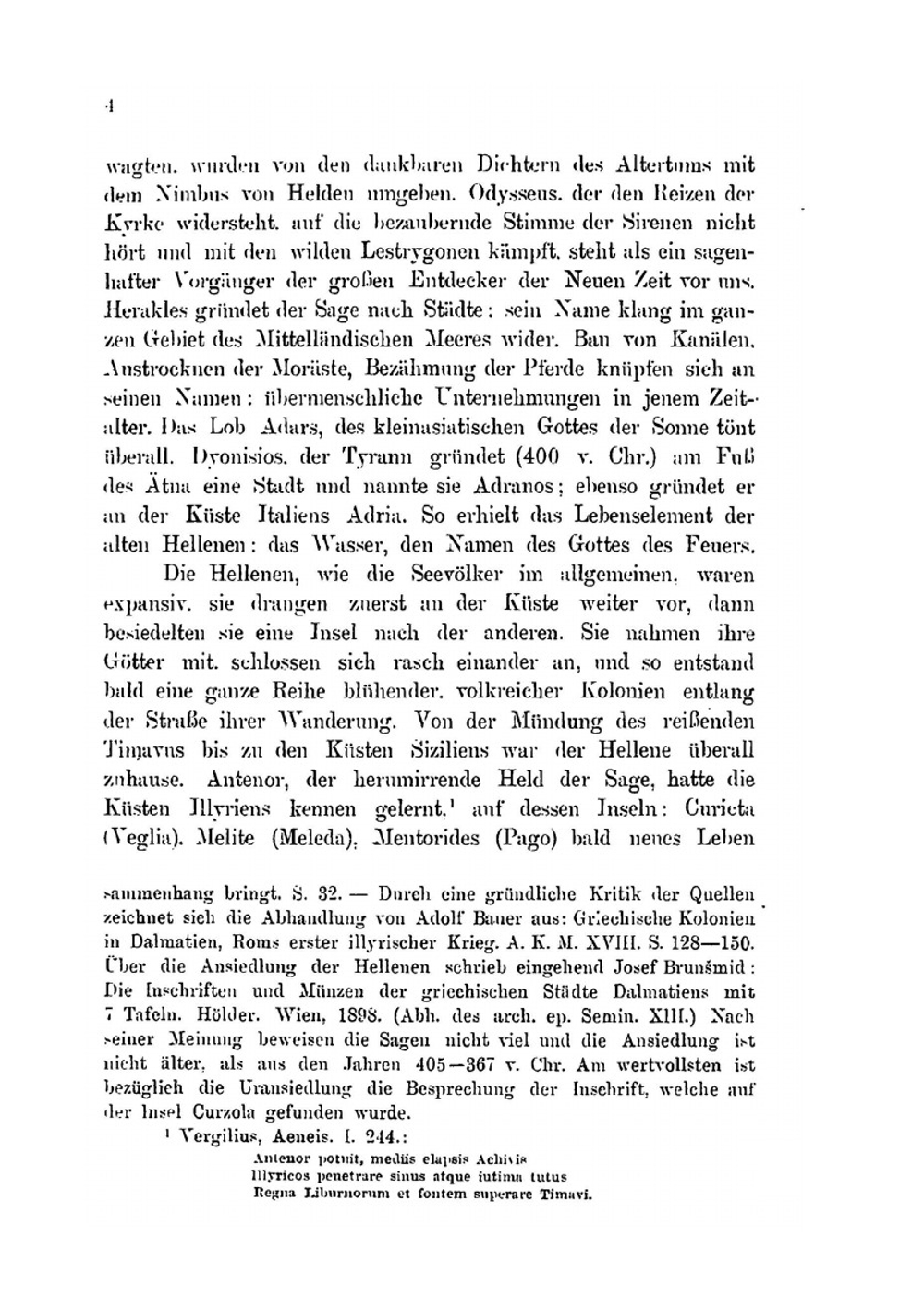 Illyrisch-Albanische Forschungen. I. Band | L. von Thallóczy