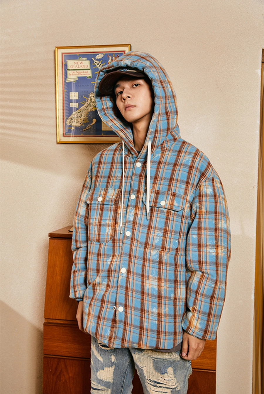 Куртка DONSMOKE "Washed Effect" Cotton Jacket with Hood