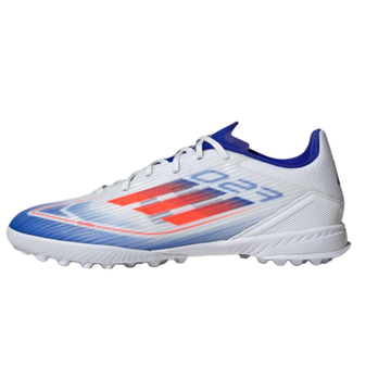 Футбольные бутсы Adidas F50 League - Низкие Белые/Красный Луоресцентный/Красно-синий Унисекс