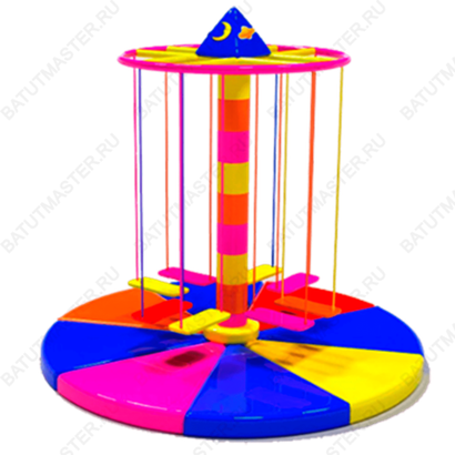 Электрическая карусель детская 4KIDS "Волшебный вихрь"