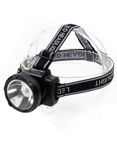 Фонарь аккум. налобный GDLITE GD-211D 1W Led, 4V 5