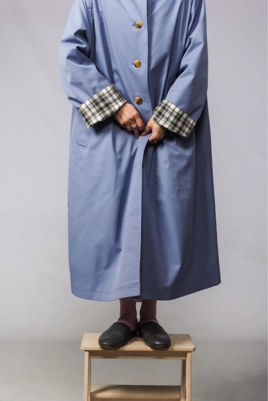 Плащ "Зое" Индиго