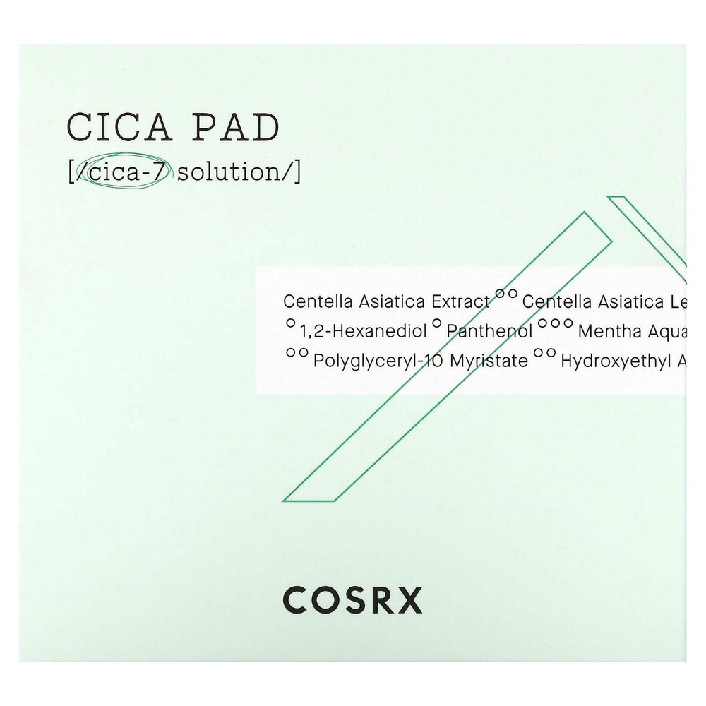 CosRx, Pure Fit, Cica Pad, 90 штук, 5,07 жидк. унц.